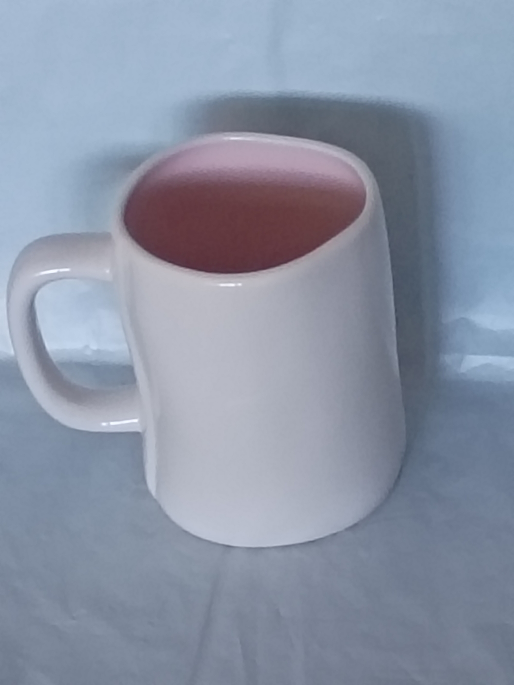 Rae Dunn Mama Bear White Cup Lavender Interior Ceramic Mug - Picture 4 of 6